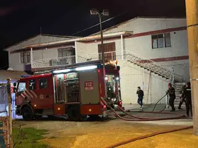 Konfeksiyon atölyesinde çıkan yangın büyümeden söndürüldü
