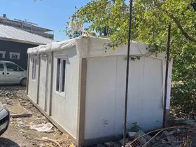Konteynerden klima çalan hırsızlar kayıplara karıştı
