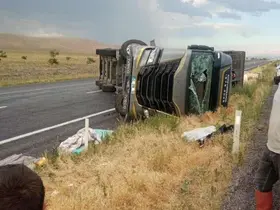 Konya - Adana yolunda trafiği aksatan olay