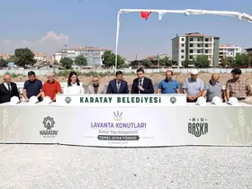 Konya’da 373 Aileyi Ev Sahibi Yapacak Projede Temeller Atıldı!