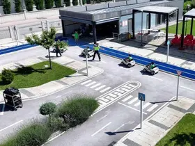 Konya’da çocuklar direksiyon başına geçti