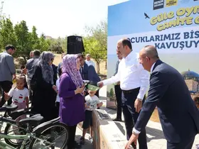 Konya’da Çocukların Bisiklet Heyecanı! Dağıtım Başladı