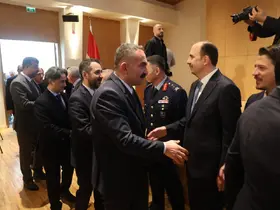 Konya'da protokol bayramlaşma programı düzenlendi