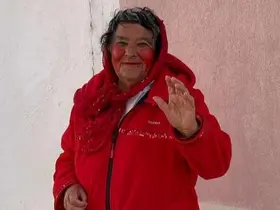 Konya'nın ‘Kırmızılı Kadını' son yolculuğuna uğurlandı