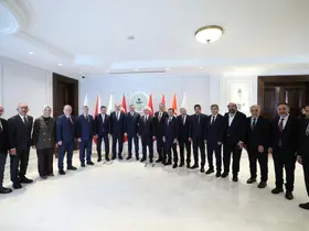 Konya Protokolü İçişleri Bakanı Çiftçi’ye Hayırlı Olsun Ziyaretinde Bulundu