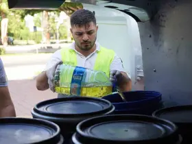 Konyaaltı’nda atık yağlar geri dönüştürülüyor
