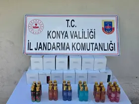 Konya'da 186 bin makaron ve 240 kaçak parfüm ele geçirildi