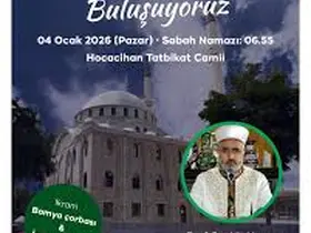 Konya'da aileler sabah namazında bir araya gelecek
