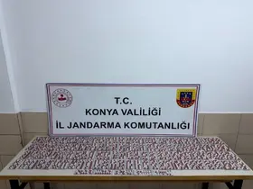 Konya’da jandarmadan uyuşturucu operasyonları: 7 tutuklama