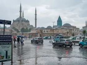 Konya’da Rekor Yağış: Eylül Ayı Ortalamanın 4 Katını Aştı