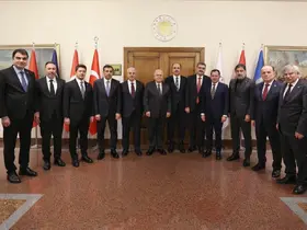 Konyalı heyetten savunma bakanlığına ziyaret