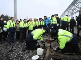 KONYARAY Banliyö Hattı’nda ray birleştirme kaynak programı yapıldı
