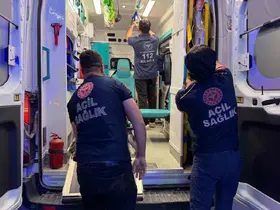 Köpeğn kovalamadığı çocuk düşerek yaralandı
