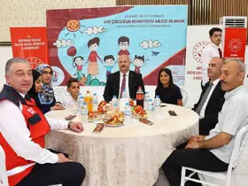 Koruyucu Aile Günü’nde aileler ve çocuklar aynı sofrada buluştu
