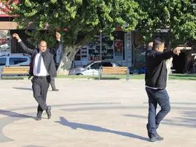 Köşk’te Muhtarlar zeybek oyanayıp günlerini kutladı
