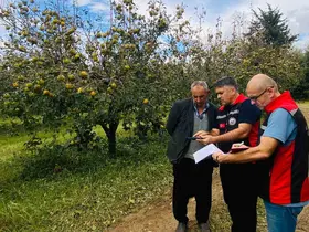 Kozan’da dolu hasarı için ön tespit çalışmaları başladı
