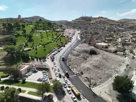 Kültür ve turizm yolunda sıcak asfalt çalışması başladı
