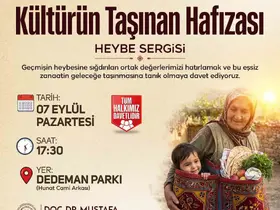 Kültürün taşınan hafızası: Heybe Sergisi, Sanat Melikgazi’de kapılarını açıyor
