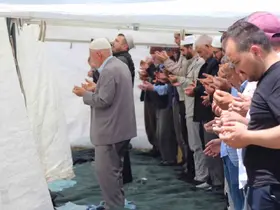 Kuraklıkla anılan Karapınar’da yağışlar için şükür duası
