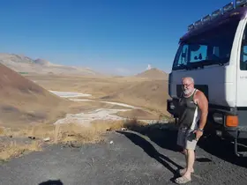 Kuruyan Meke Gölü’ne ilgi sürüyor