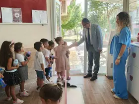 Kuşadası İlçe Milli Eğitim Müdürü Yapıcı anaokulunda eğitim çalışmalarını inceledi
