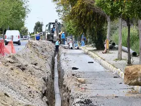 Kuşadası’nda altyapı yatırım çalışmaları sürüyor

