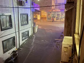 Kuşadası’nda sağanak yağış gece etkili oldu
