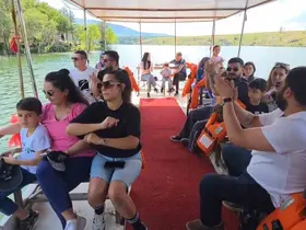 Kütahya Enne Barajı’nda tekne turları sezonu açıldı
