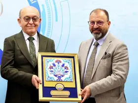 Kütahya OSB’de Emin Yüce görevine veda etti

