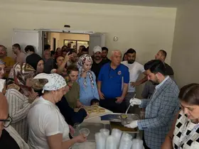 Kütahya Şehir Hastanesi’nde bin kişilik aşure ikramı

