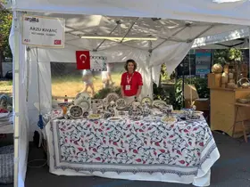 Kütahya’nın seramik sanatı İtalya’da uluslararası festivalde tanıtıldı
