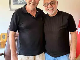 KUTO Başkanı Serdar Akdoğan, sanatçı Altın’ı ağırladı
