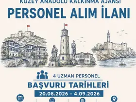 KUZKA 4 uzman personel alımı yapacak
