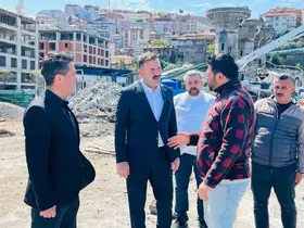 Lavuar Alanında çalışmalar başladı
