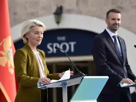 Leyen, Karadağ’ın 2028’de AB’nin 28. üyesi olabileceğini söyledi
