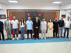 MAGYED, Nusaybin Kaymakamı Temurci ile bir araya geldi
