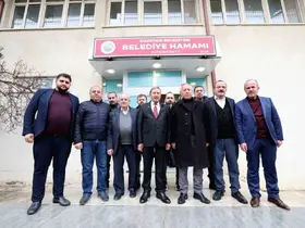 Malatya Darende’de yenilenen hamam hizmete açıldı
