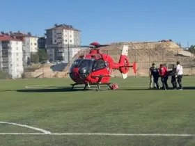 Malatya’da 77 yaşındaki hastaya hava ambulansıyla zamanında müdahale
