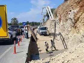 Manavgat çevre yolunda sel baskınları sona erecek
