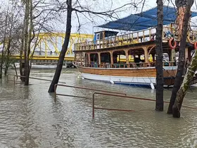 Manavgat ırmağında  yağmur alarmı
