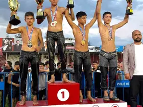 Manavgatlı sporcu Elmalı’da Teşvik 1 Boy’da şampiyon oldu
