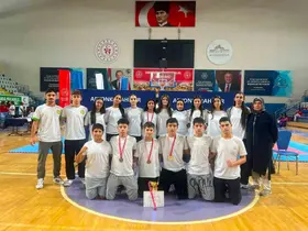 Manisa BBSK judoda takım halinde Türkiye üçüncüsü oldu
