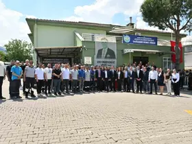 Manisa Büyükşehir yönetimi personelle bayramlaştı
