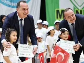 Manisa’da yaz spor okulları tamamlandı
