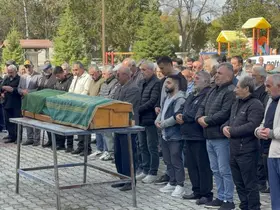 Manisa'daki otobüs kazasında ölen yolcuya Konya'da veda