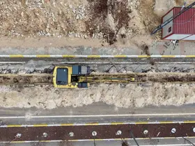 Mardin’de bir mahallede daha atıksu hattı döşeme çalışması tamamlandı

