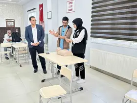 Mardin’de hayat kurtaran "Heimlich" manevrası anlatıldı
