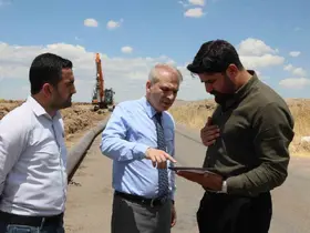 Mardin’in en büyük grup içme suyu hattında yenileme çalışmaları sürüyor
