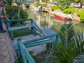 Marmaris’te ahşap korkuluklara zarar veren şahıslar tespit edilecek
