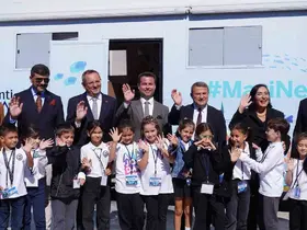 Mavi Nefes Ayvalık’ta çocuklarla geleceğe yol alıyor
